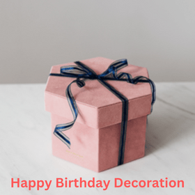 Happy birthday decoration icon